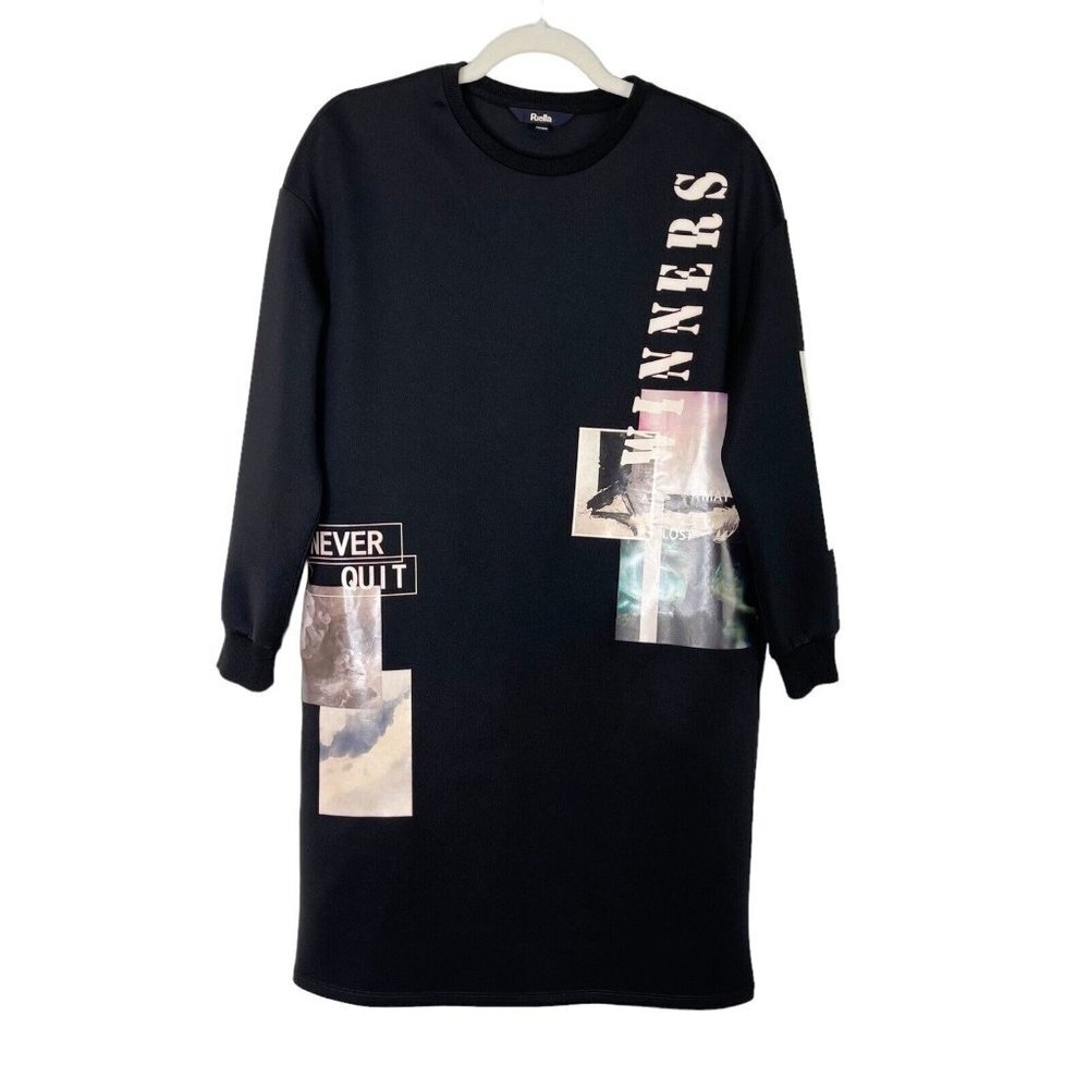 Puella Defriend Streetwead Dress Women’s Size Small Black Scuba